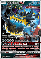 63a/111 Guzzlord GX - Full Art Ultra Rare - Crimson Invasion (CIN)