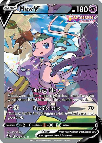 251/264 - Mew V - Alternate Art Ultra Rare