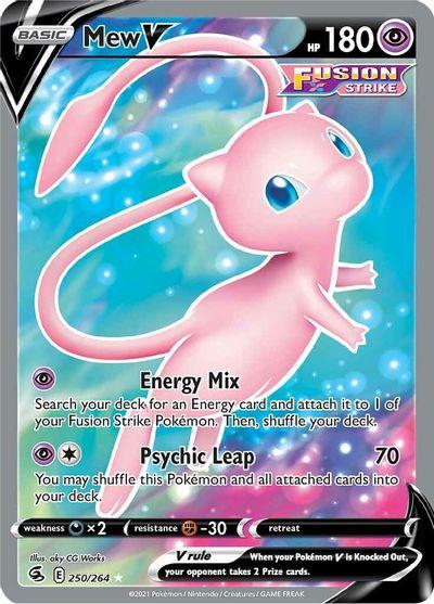 250/264 - Mew V - Full Art Ultra Rare