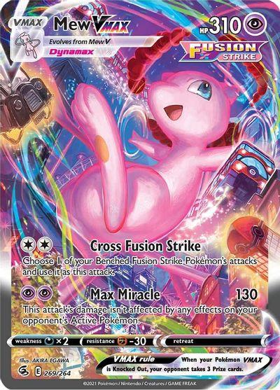 269/264 - Mew VMAX - Alternate Art Secret Rare