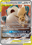 120/181 Eevee & Snorlax GX - Ultra Rare - Team Up (TEU)