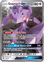 130/214 Genesect GX - Ultra Rare - Lost Thunder (LOT)