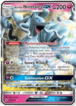 132/214 Alolan Ninetales GX - Ultra Rare - Lost Thunder (LOT)