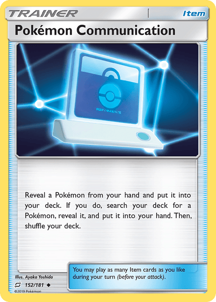152/181 Pokemon Communication - Uncommon - Team Up (TEU)