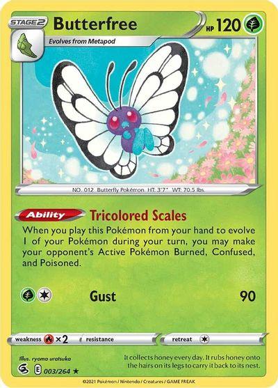 3/264 - Butterfree - Holo Rare