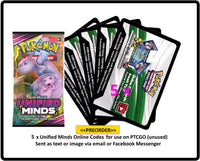 Unified Minds Online Codes x 5