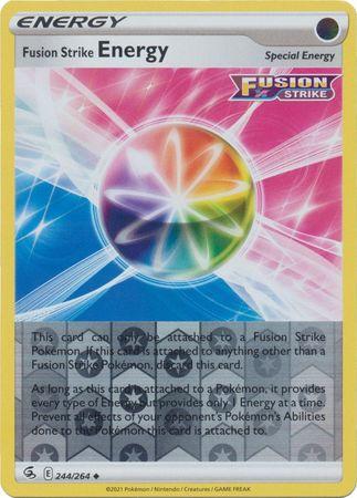 244/264 - Fusion Strike Energy -  Uncommon - Reverse Holo