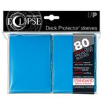 Eclipse PRO-Matte Deck Protector Sleeves - Blue - 80 count