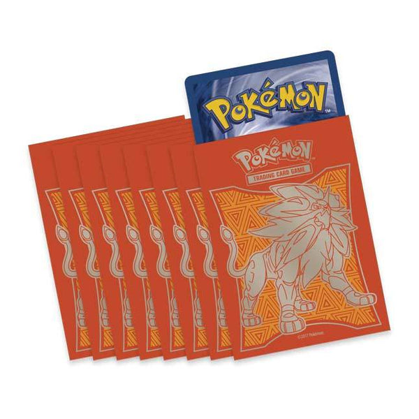 Sun and Moon Solgaleo ETB Deck Protector Sleeves - 65 count