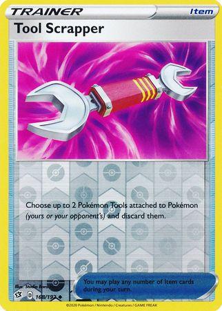 168/192 - Tool Scrapper - Uncommon Reverse Holo - Rebel Clash (RCL)